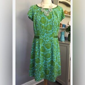 BODEN Women’s Midi Dress size 4 Long Vintage Floral Pencil Skirt